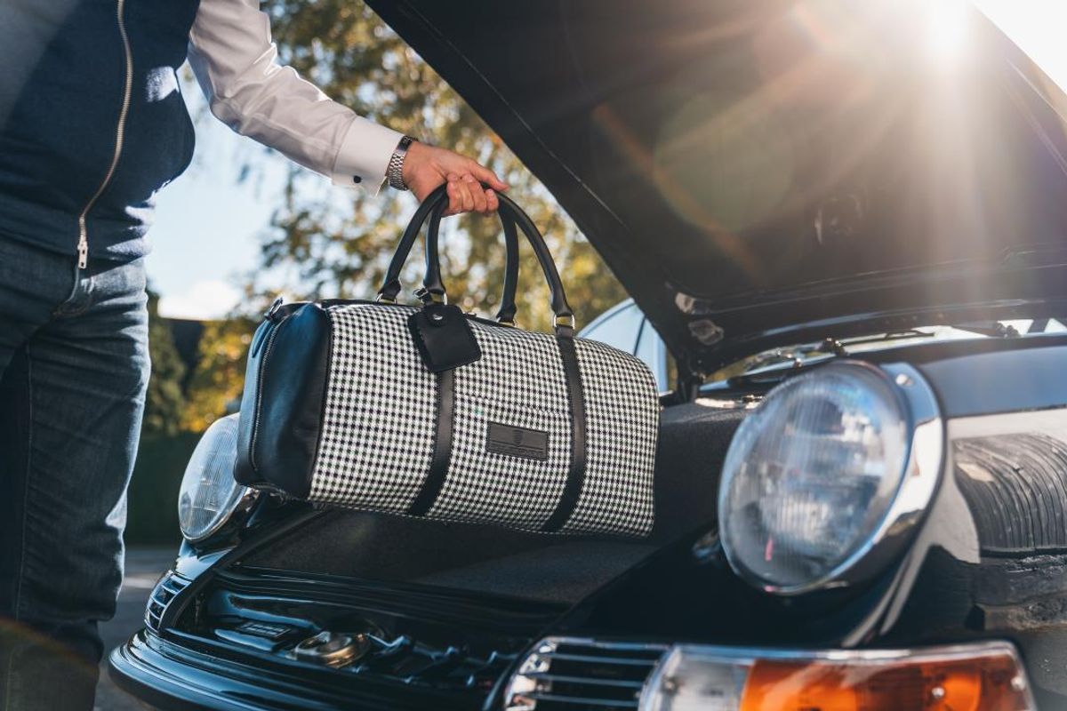 Paul Stephens  Holdall; a bag that fits on the rear seats or the nose of a 911